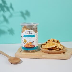 ปลากะพงอบกรอบ ขนาด 100 กรัม