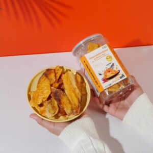 ปลากะพงอบปรุงรส ขนาด 150 กรัม